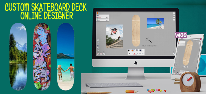 Custom Skateboard Deck selbst gestalten mit dem Online Designer
